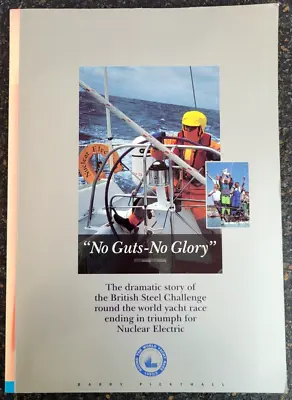 No Guts No Glory By Barry Pickthall  Nuclear Electric Chay Blyth World Yacht • £8.99