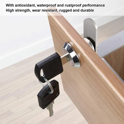 $12.39 • Buy Car 2pcs Cylinder Cam Locks RV Compartment Lock Keyed Alike Cam Locks Tool Box
