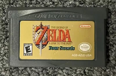 Legend Of Zelda: A Link To The Past (Nintendo Game Boy Advance 2002) Tested! • $54.99