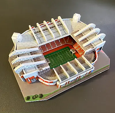 3D Puzzle Of Old Trafford Stadium – 46-Piece Jigsaw – For All Ages! 🧩⚽️ • £9.99