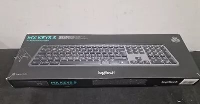Logitech MX Keys S Advanced Wireless Illuminated Keyboard UK Qwerty #p66 • £79.99