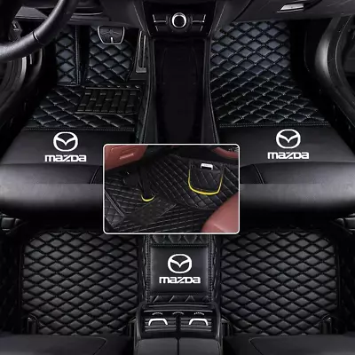 For Mazda Car Floor Mats All Models Custom 2 CX-3 CX-5 CX-8 CX-9 Waterproof Rugs • $87.99