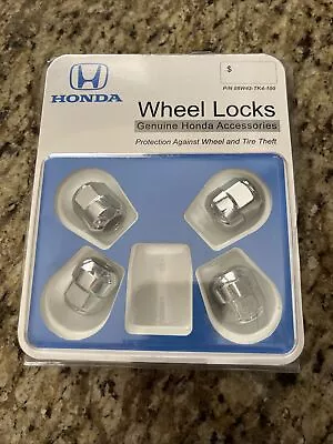 VTG Genuine Honda Wheel Locks 08W42 TK4-100 Missing KEY Open Box • $14