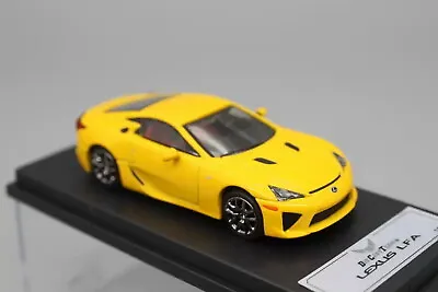 DCT 1/64 Scale Lexus LFA Yellow Diecast Car Model Toy Collection Gift In Box • £18.95