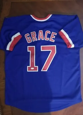 Mark Grace Signed Jersey Chicago Cubs‼ • $122.95