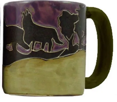 Mara Stoneware Mug - Wolves  16 Oz -  (510C0)   • $23.95