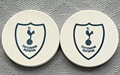 2 Tottenham Hotspur FC Ceramic Poker Chips - 10 Gram 39mm Diameter • £1.99