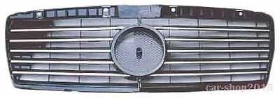 Front Grille Mercedes Benz W210 1995-1999 Pre-Facelift Carbon Look Sport Style • $135