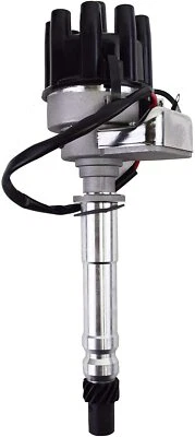 $79.99 • Buy Chevy GM SBC BBC R2R Complete Distributor 283 305 307 327 350 400 396 427 Black