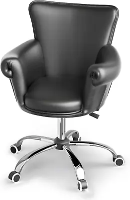 Vanity Chair Beauty Nail Salon Spa Vanity Seat Adjustable Height Home Office Tuf • $171.99