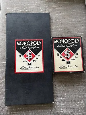 1946 Monopoly Game Set Board Game Complete Set With Board 1936 GREAT CONDITION!! • $65