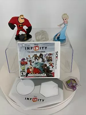 Disney Infinity Toy Box Challenge [ Starter Pack ] (3DS) Incredibles Elsa Plus • $24.95