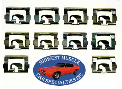 Front Windshield Rear Window Reveal Trim Molding Clips For Chrysler Dodge 10pc J • $13