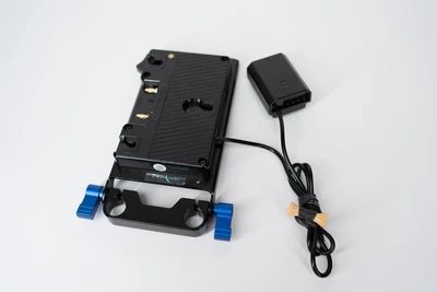 $60 • Buy IndiPRO Tools Gold Mount Plate With NP-FZ100 Dummy Battery & 15mm Rod Clamps