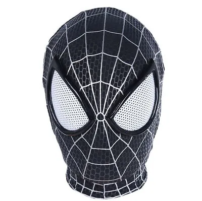 Black Venom Spider-Man Mask Spiderman Cosplay Masks Costume Party Halloween Prop • $23.99