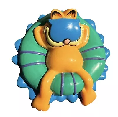 VTG 1999 GARFIELD Floatie Swimming Sunglasses Relaxing Pool Figure • $10.99