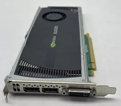 Nvidia Quadro 4000 2GB GDDR5 2xDisplay 1xDVI Graphics Card DP/N: 038XNM • $34.99