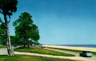 Postcard - Gulf Coast Highway US Highway 90 Mississippi Gulf Coast  1797 • $5.49