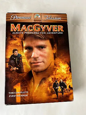 MacGyver Season 1 Complete First DVD 1985 Richard Dean Anderson • $9.95