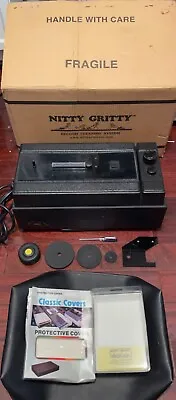 NITTY GRITTY MODEL 1.5Fi RECORD CLEANING MACHINE/cover/3-way Adapter/box! MINT!! • $500