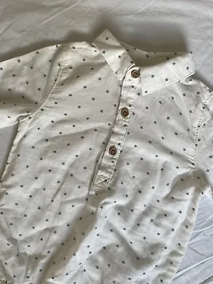 £0.99 • Buy Star Pattern Baby Shirt Bodysuit 12-18 Months BNWOT