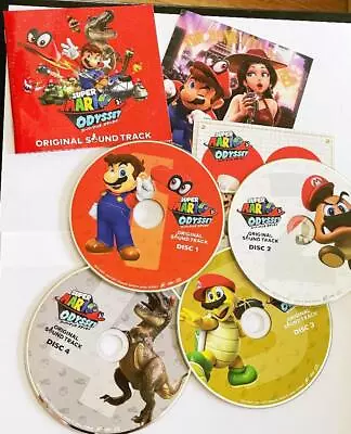 Super Mario Odyssey Original Soundtrack Japan V5 • $67.40