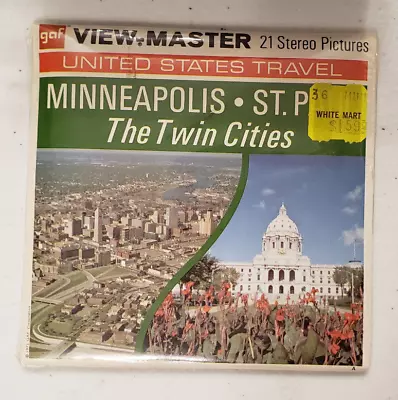 View-Master Minneapolis St. Paul Twin Cities 3 Reels Packet New & Sealed 1971 • $59.99