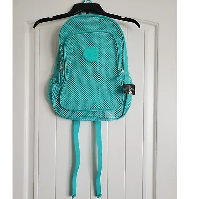 Eastsport Solid Teal Mesh Backpack Brand New • $13