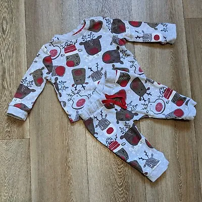 Baby My First Christmas Pyjamas Age 3-6 Months • £1.45