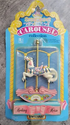 Rare Vintage Matchbox Carousel Toy Rocking Horse Rosegay 1990 • $150