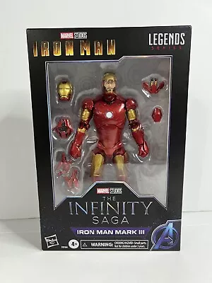 MARVEL LEGENDS INFINITY SAGA IRON MAN MARK III 3 ARMOR- TONY STARK -New 2021 • $42.99