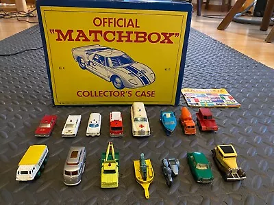 Lot Of Vintage Matchbox - 15 In Good Condition + 15 For Parts + Box + Pamphlet • $34