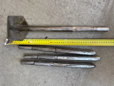 $50 • Buy Jackhammer Kango Spade & Chisel Bits X 4  Used ( Industrial )