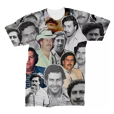 Pablo Escobar Photo Collage T-Shirt  • $31.99