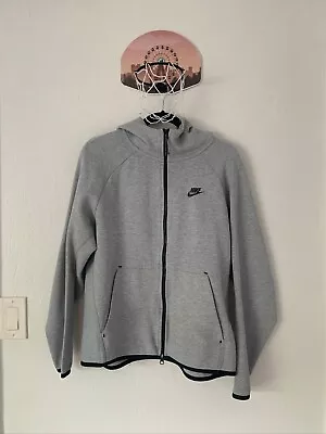 Grey Nike Tech Hoodie Full Zip - Men’s Medium • $40