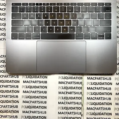 Macbook Pro 13  A1708 Palmrest Keyboard Batt Trackpad Gray 661-07946 Used • $38