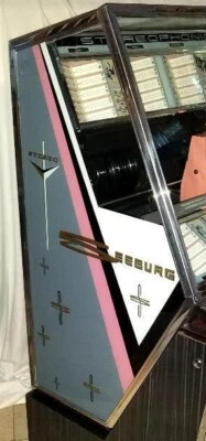 $220 • Buy Seeburg Jukebox 220 /222 Side Glass Decals.