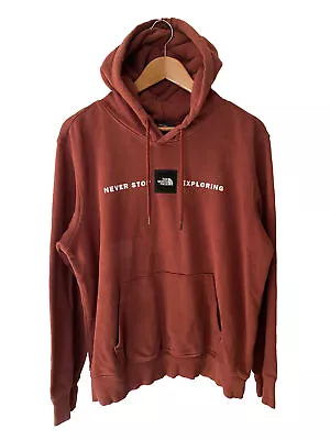 The North Face Men’s Never Stop Exploring Hoodie Sweatshirt Logo Maroon Size M • $24.95