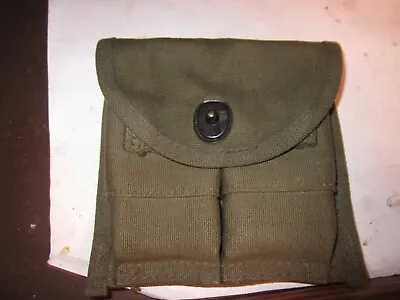 UNMARKED M-1 Carbine Web Belt Pouch KLIKIT SNAP.. • $18.99