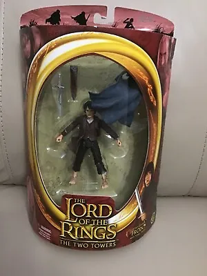 2002 Lord Of The Ring FRODO-Elven Cloaked The Two Towers Action Figure New • $8.99