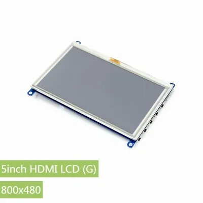 5inch HDMI LCD (G) 800x480 Resistive Touch Screen LCD For More Mini-PCs & System • $51.29