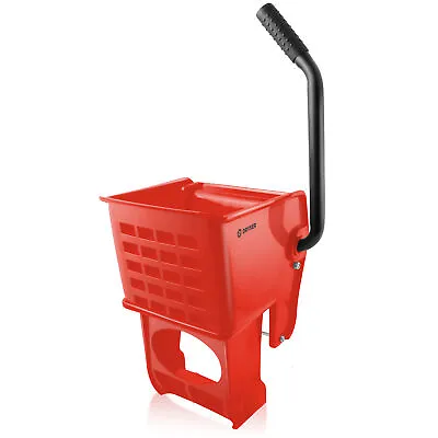 OPEN BOX - Side Press Wringer For Commercial Mop Bucket 26 And 33 Qt -Red • $29.99