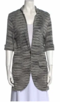Missoni Single Button Jacket In Size 12. Black And White. Absolutely Beautiful • $60