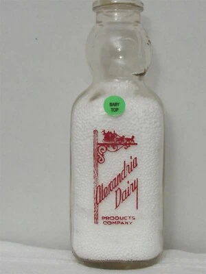$34.99 • Buy TRPQCT Milk Bottle Alexandria Dairy Alexandria VA BABY TOP BABYTOP COP THE CREAM
