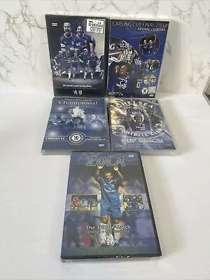 Chelsea Cup Final & Season Review Dvd Bundle X5  • £19.99