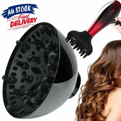 $9.91 • Buy Diffuser Tool Hairdressing Salon Curly Hair Dryer Universal Blower AU STOCK