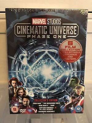 Marvel Studios Cinematic Universe - Phase One - DVD Box Set - Brand New/Sealed • £9.99