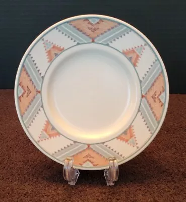 Santa Fe Intaglio CAC24 Stoneware Saucer By Mikasa • $10