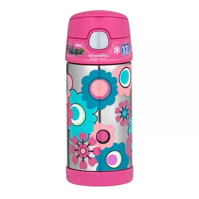 Thermos Funtainer® Water Bottle 355ml Flowers F4011fl6aus • $24.95