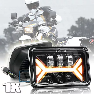 For Suzuki DRZ400SM DRZ400S DRZ250 4x6  Motorcycle LED Headlight DOT DRL Hi/Lo • $29.44